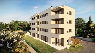 IN VENDITA - APPARTAMENTO MODERNO DI NUOVA COSTRUZIONE (62,40 m²) CON TERRAZZA IN UNA ZONA TRANQUILLA - TAR, VICINO A POREČ, ISTRIA!