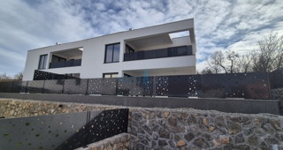 Isola di Krk, Malinska, nuova costruzione, casa moderna con piscina, giardino, vista, vendita