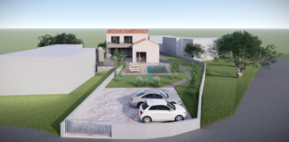 Isola di Krk, Vrbnik, Garica, terreno edificabile 916 m2, in vendita