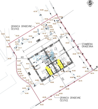 Malinska, isola di Krk, nuova costruzione, casa bifamiliare, vista mare, in vendita