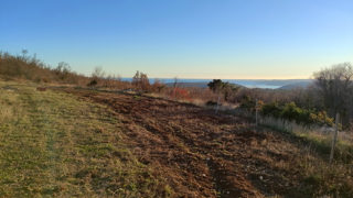 Sveti Lovreč Labinski - bellissimo terreno edificabile con vista mare