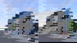 Nin, Zaton, casa con piscina (319m2), 300 metri dal mare, NUOVA COSTRUZIONE!