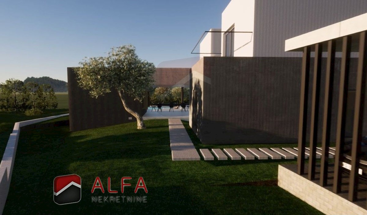 Croazia, Vodice – Imponente villa con piscina, garage e vista sul mare aperto