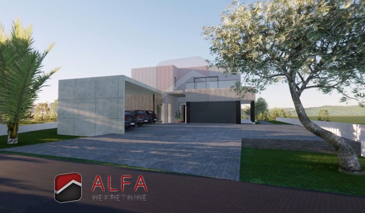 Croazia, Vodice – Imponente villa con piscina, garage e vista sul mare aperto