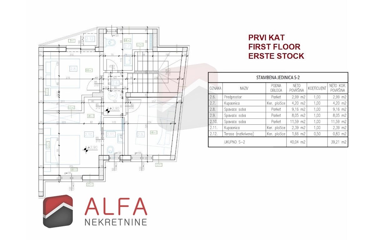 Croazia, Tribunj – nuova casa bifamiliare in vendita, piscina, a 140 m dal mare