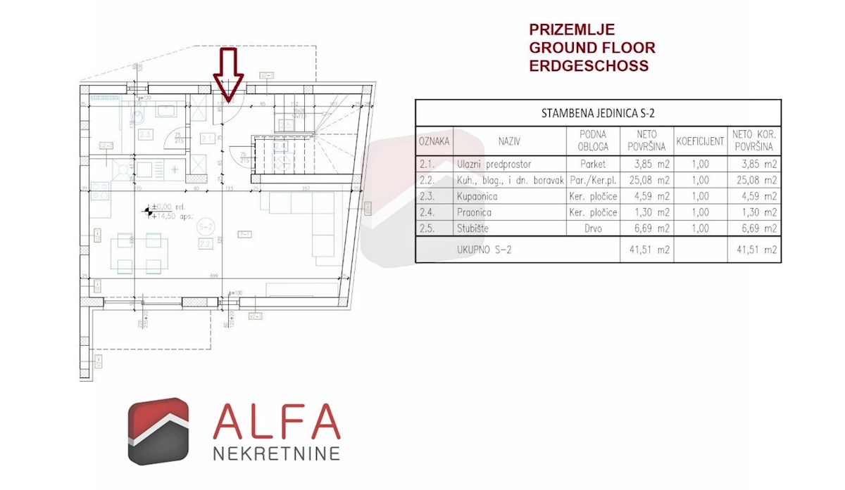 Croazia, Tribunj – nuova casa bifamiliare in vendita, piscina, a 140 m dal mare
