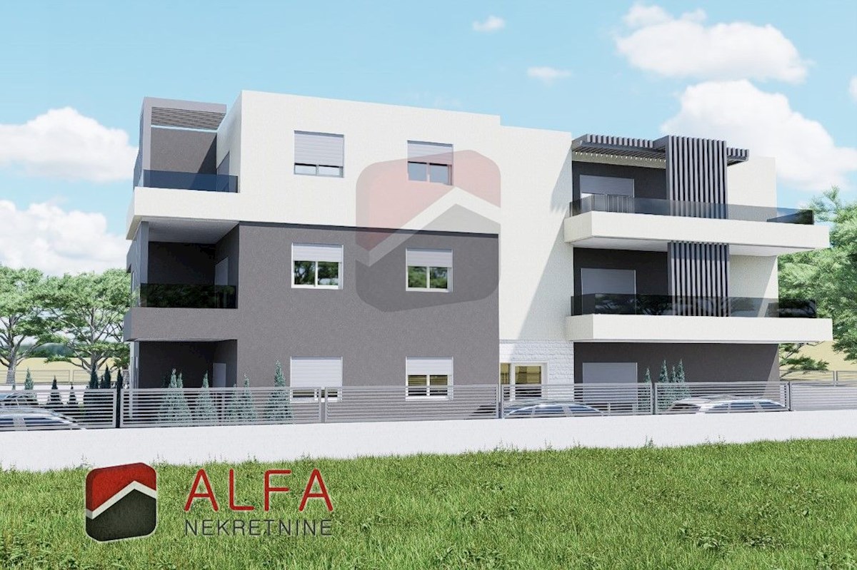 Vodice, Srima – appartamento di nuova costruzione in vendita, due camere da letto, secondo piano