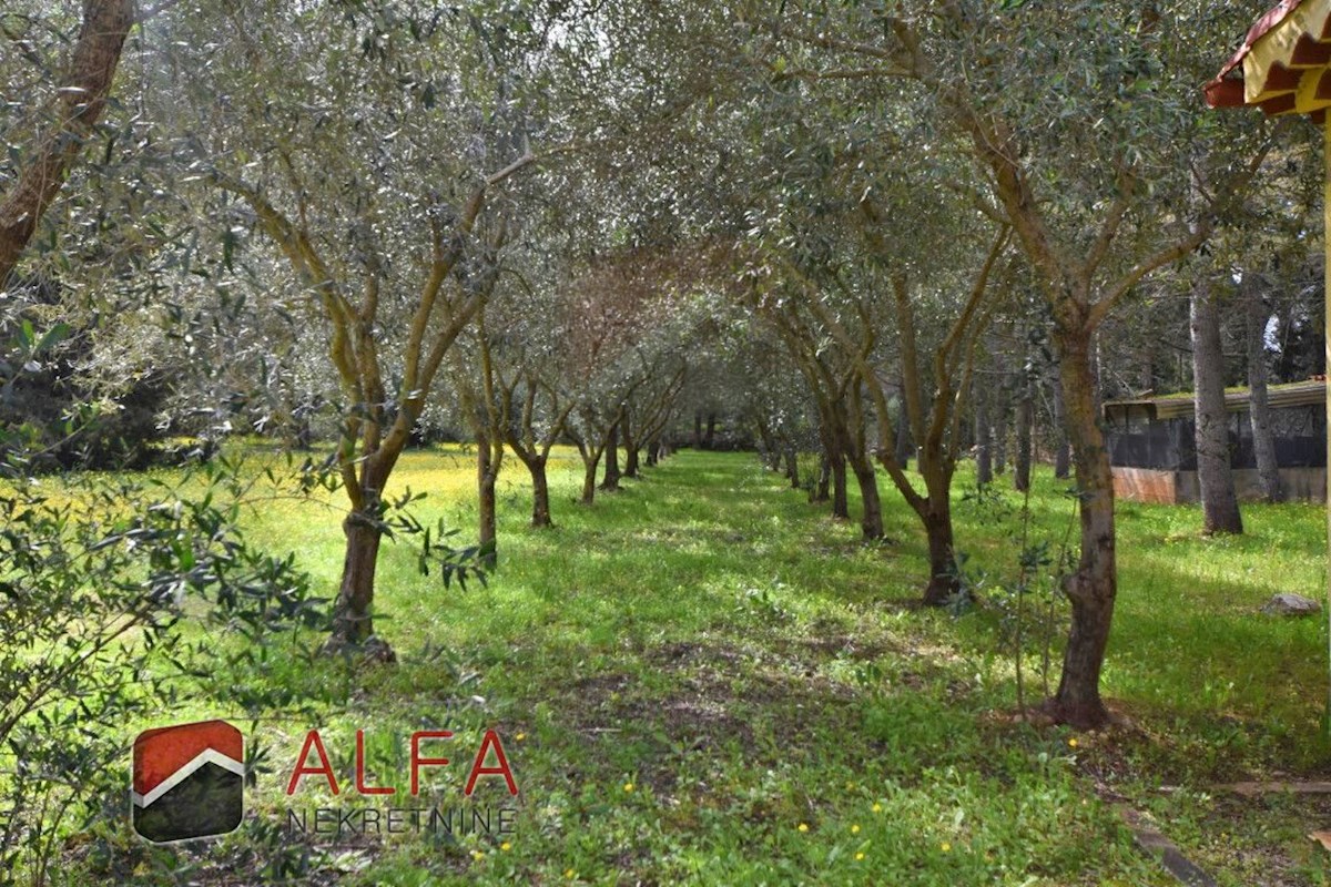 Croazia, zona di Sebenico, esclusiva tenuta privata con villa, piscina e campo da tennis su un terreno di 16.695 m².