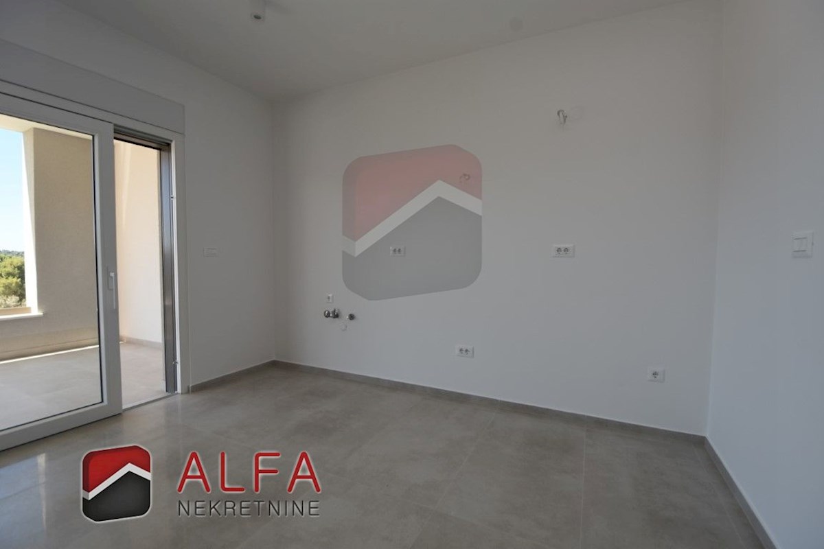 Croazia, Vodice, nuovo appartamento con due camere da letto in vendita, primo piano, vista mare