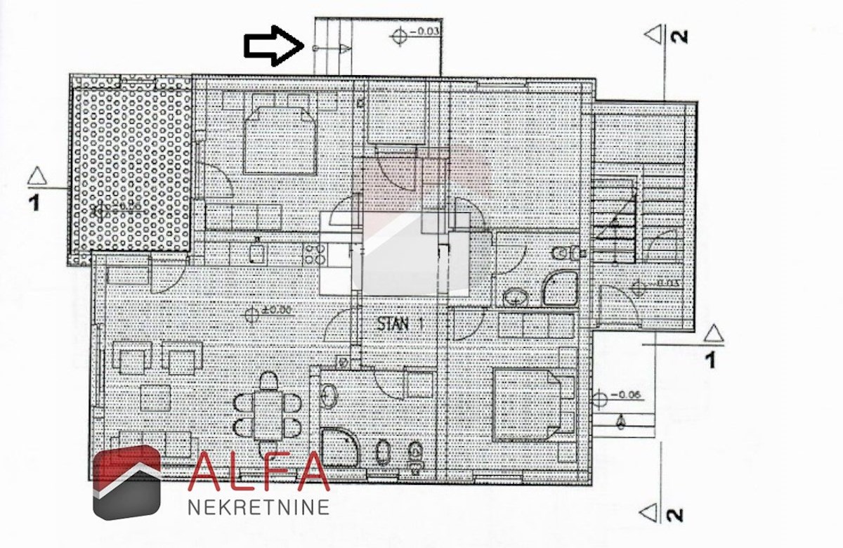 Vodice, in vendita è una nuova casa con due appartamenti ​