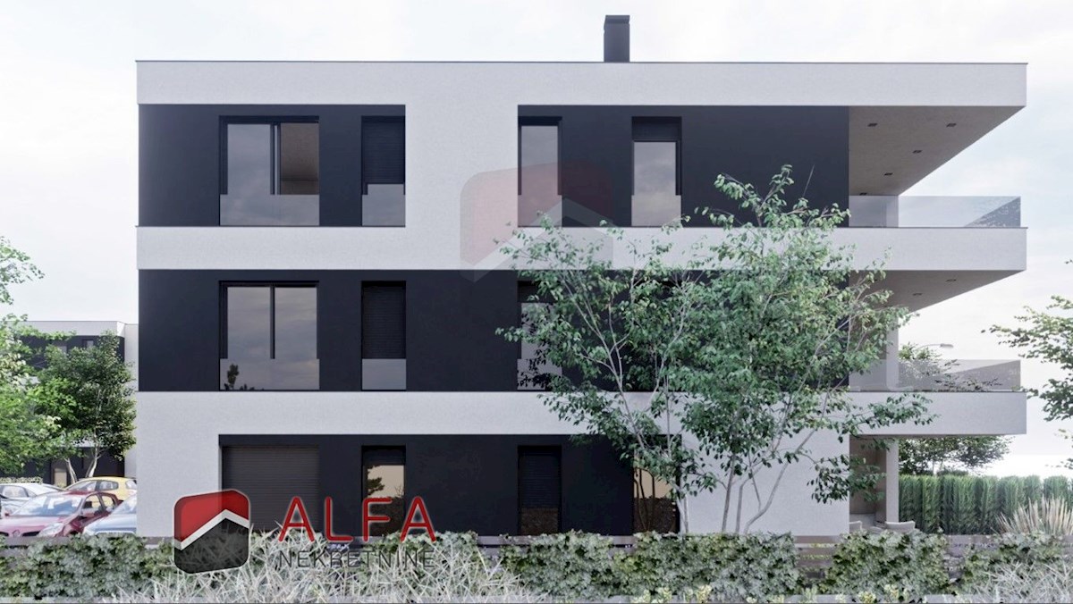 Croazia, Vodice, Srima – nuovo appartamento in vendita, piano terra con giardino, vicino al mare