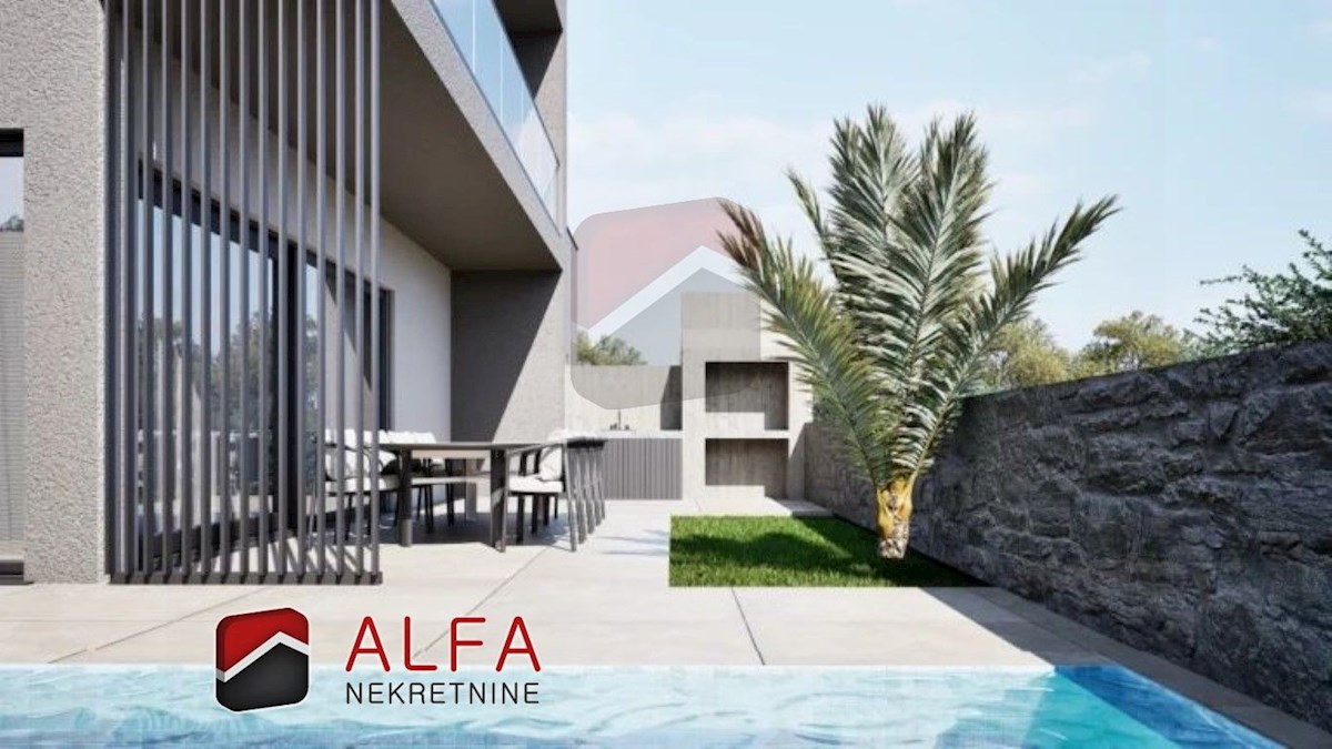 Croazia, Vodice, NUOVA COSTRUZIONE, casa a schiera a due piani in vendita, con giardino privato