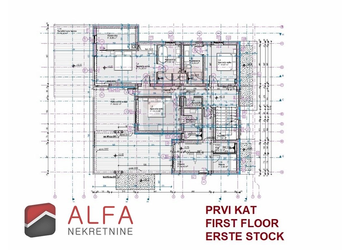 Croazia, Vodice – villa moderna in vendita, con piscina, garage e vista panoramica sul mare