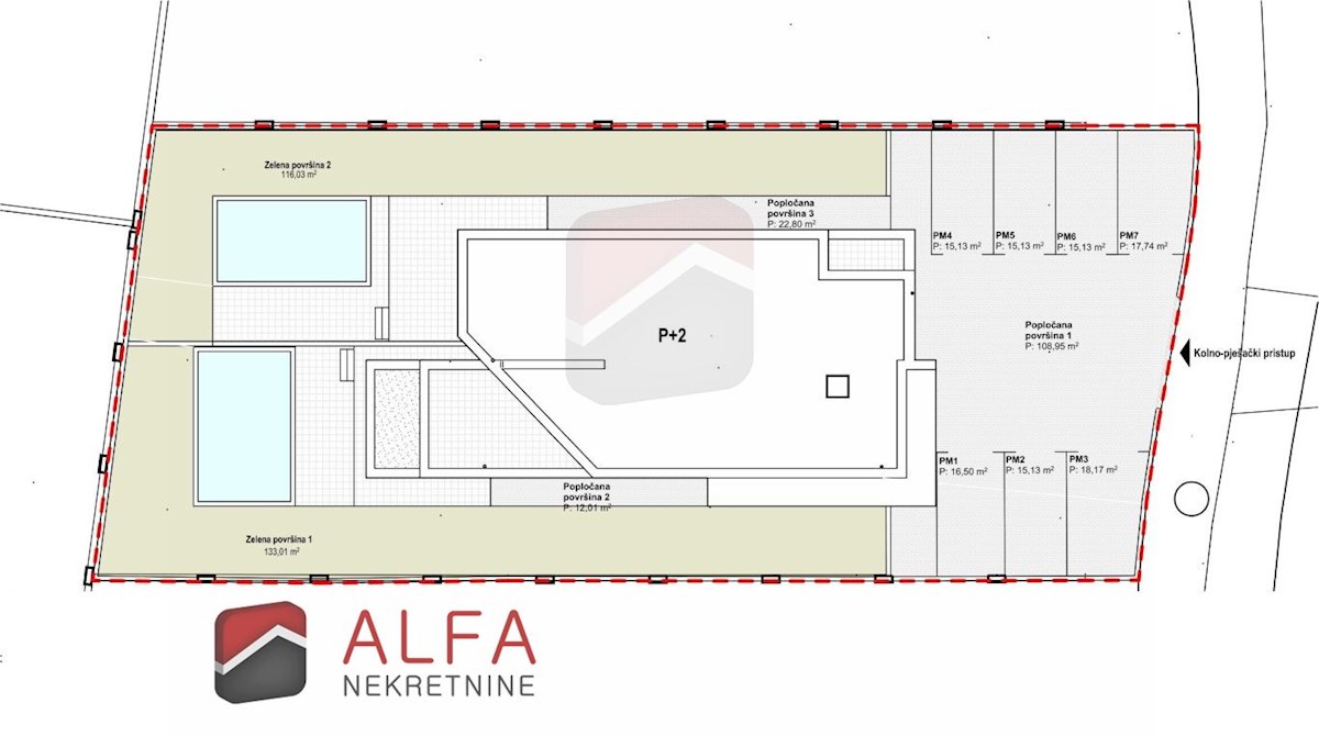 Croazia, Vodice – nuovo appartamento su due livelli in vendita, piscina, giardino, vista mare