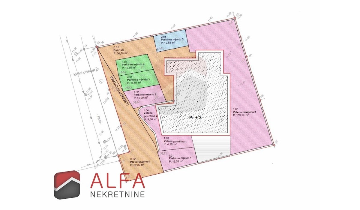 Croazia, Vodice – nuovo e confortevole appartamento al piano terra in vendita con giardino di 120 m²