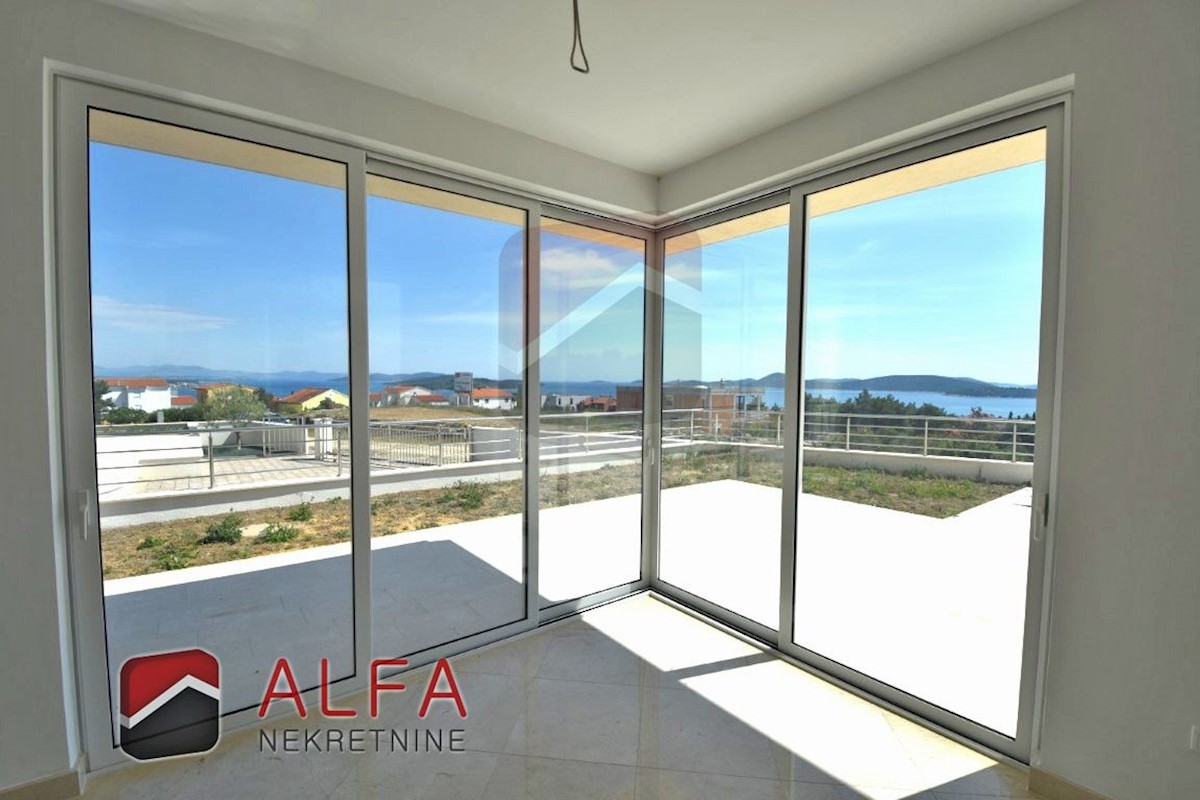 Croazia, Vodice, villa nuova, lussuosa e moderna con piscina e vista panoramica sul mare in vendita