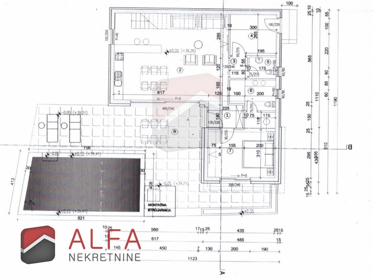 Croazia, Vodice – moderna casa di famiglia di nuova costruzione con piscina in vendita
