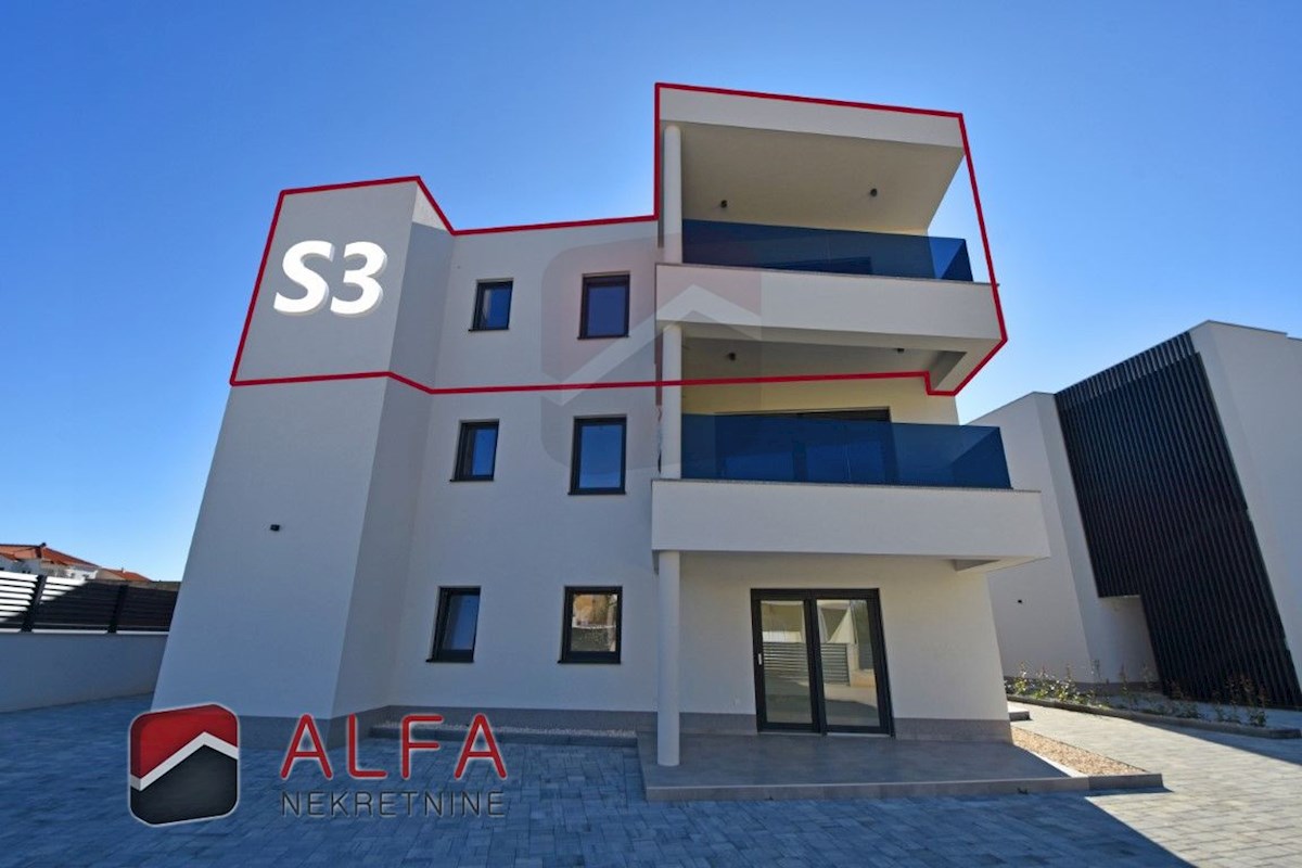 Croazia, Vodice – nuovo appartamento confortevole in vendita, secondo piano, riscaldamento a pavimento