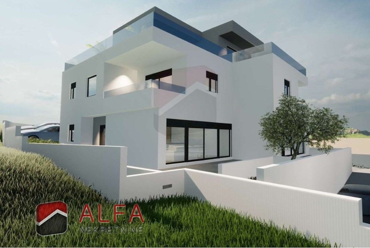 Croazia, Tribunj, due terreni edificabili con permessi di costruzione in vendita