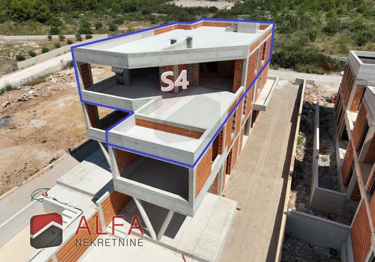 Croazia, Vodice, attico in vendita, secondo piano, vista mare panoramica