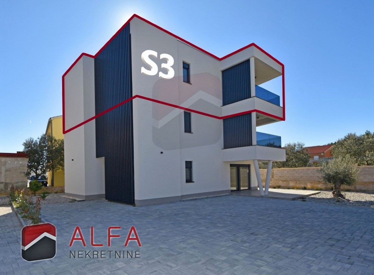 Croazia, Vodice – nuovo appartamento confortevole in vendita, secondo piano, riscaldamento a pavimento