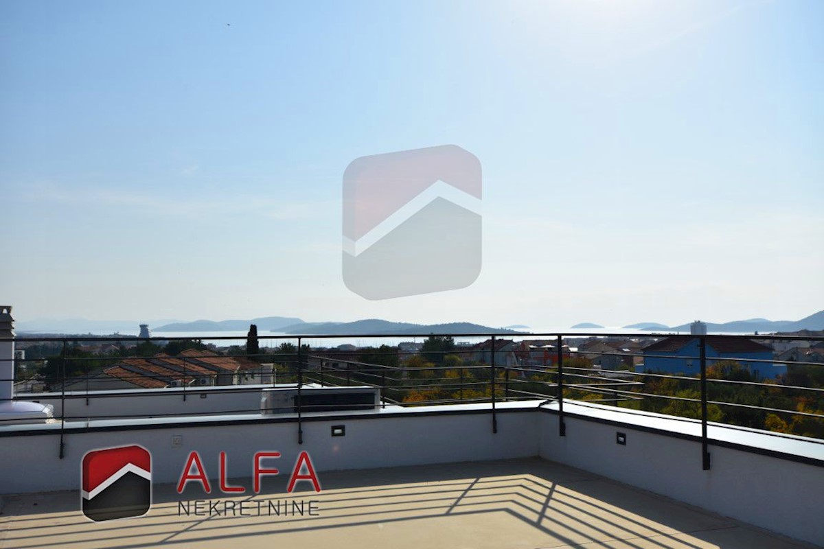 Croatia, Vodice, for sale is new modern semi-detached house with pool