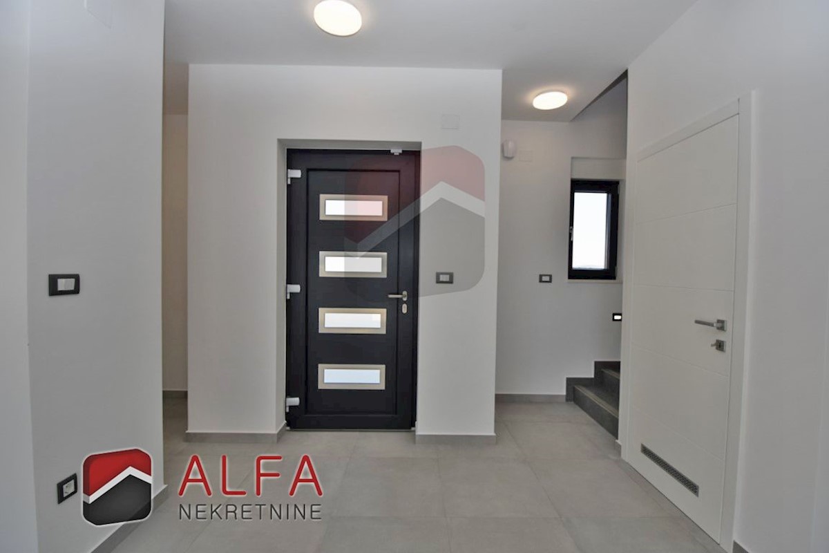 Croatia, Vodice, for sale is new modern semi-detached house with pool