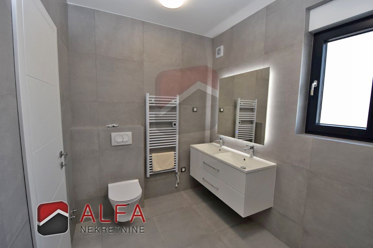 Croatia, Vodice, for sale is new modern semi-detached house with pool