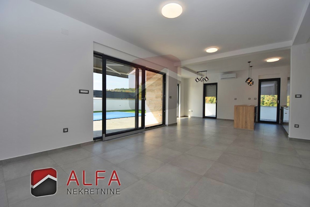 Croatia, Vodice, for sale is new modern semi-detached house with pool