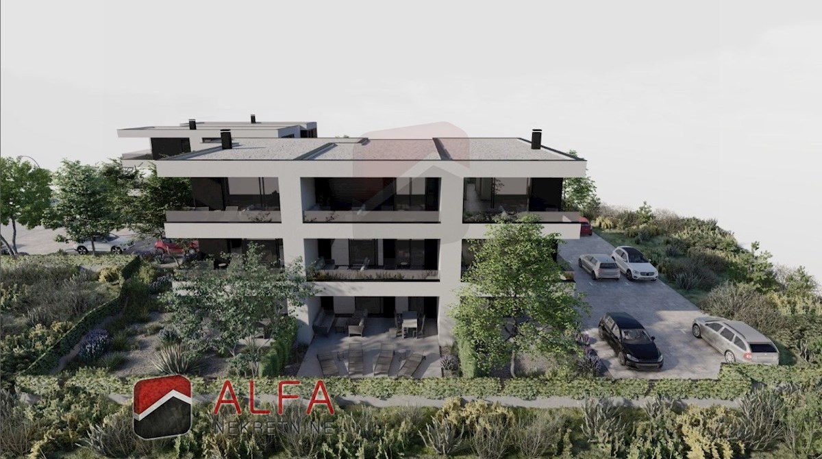 Croazia, Vodice, Srima – nuovo appartamento in vendita, secondo piano, due posti auto, vicino al mare