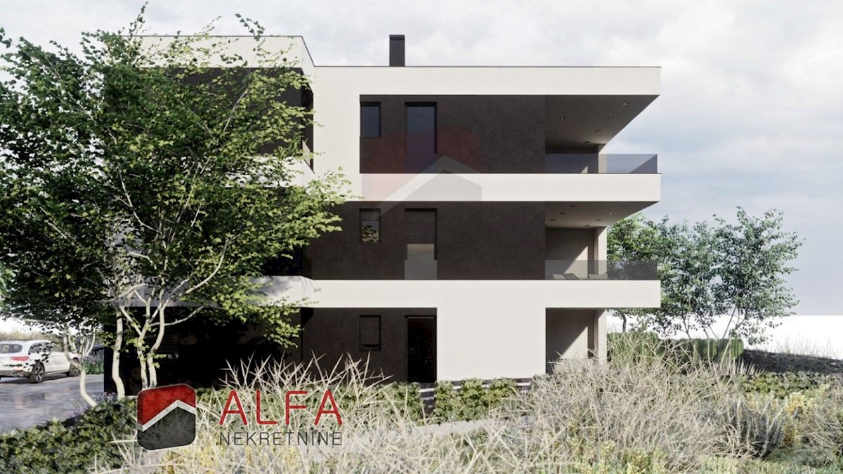 Croazia, Vodice, Srima – nuovo appartamento in vendita, secondo piano, due posti auto, vicino al mare