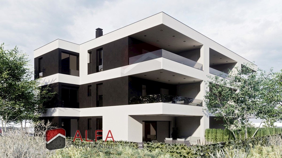 Croazia, Vodice, Srima – nuovo appartamento in vendita, secondo piano, due posti auto, vicino al mare