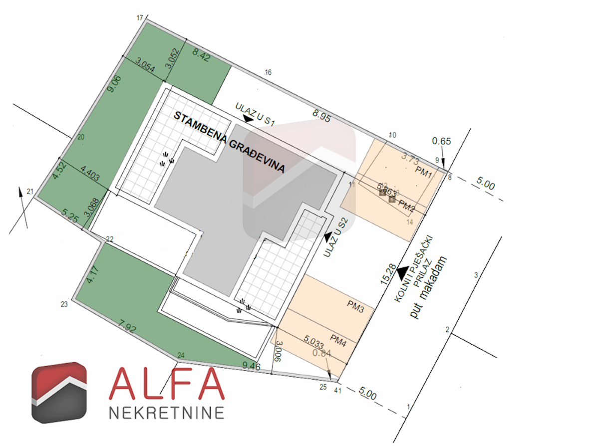 Croazia, Vodice, Srima, nuova casa bifamiliare arredata in vendita, vicino al mare