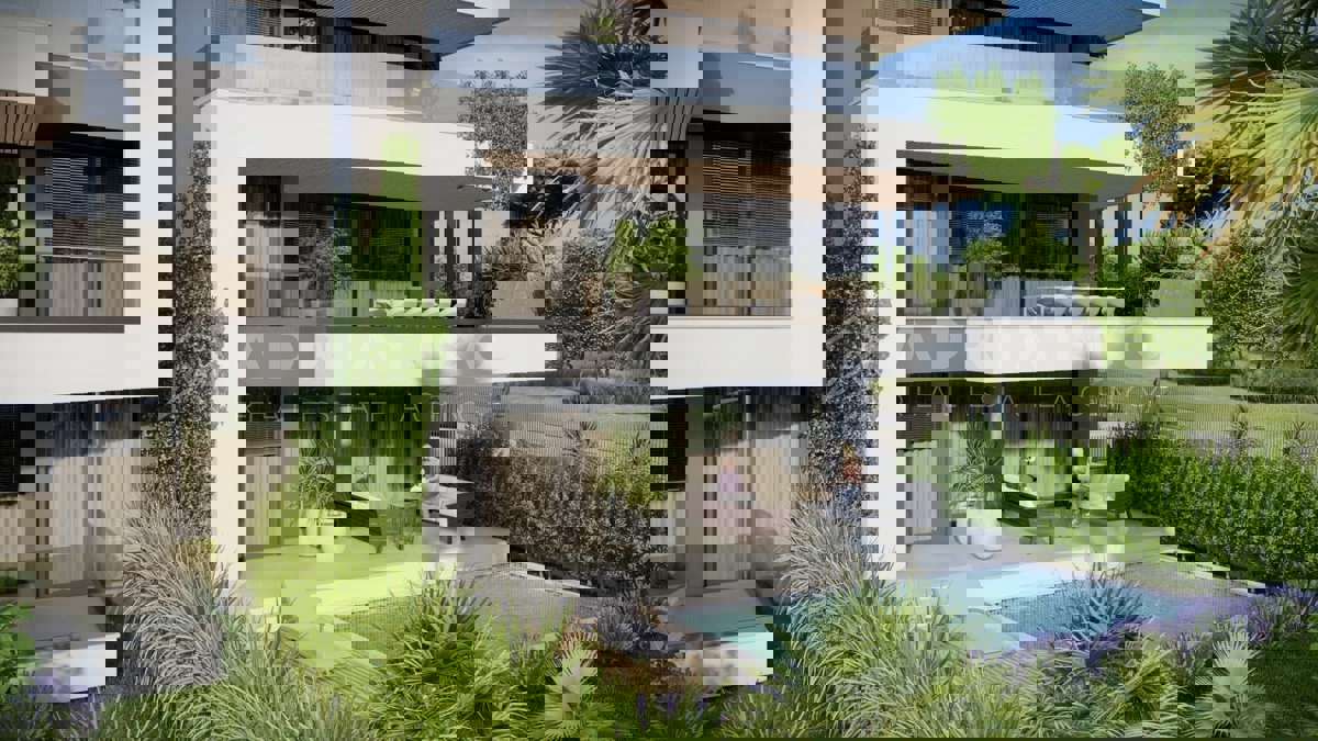 Rovigno, nuova costruzione, appartamento moderno con vista mare