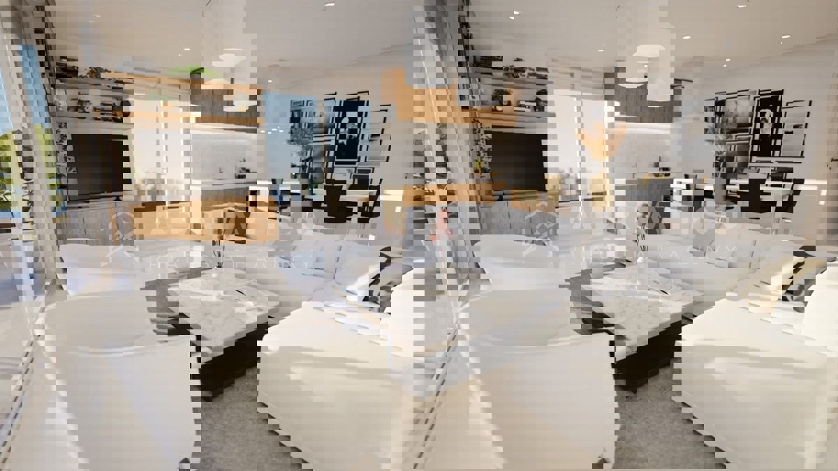 Rovigno, nuova costruzione, appartamento moderno con vista mare