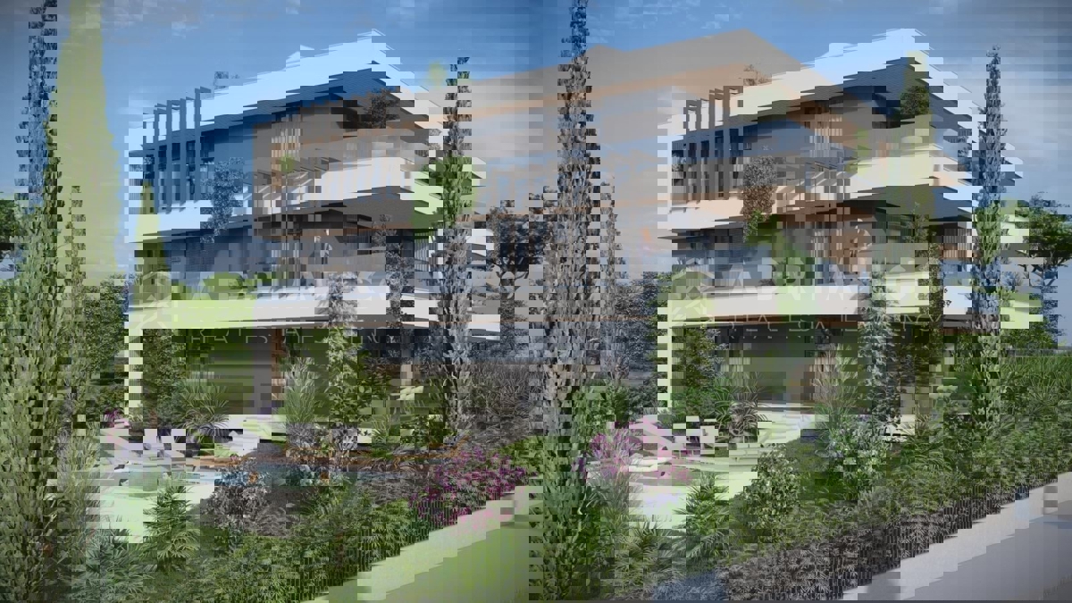 Rovigno, nuova costruzione, appartamento moderno con vista mare