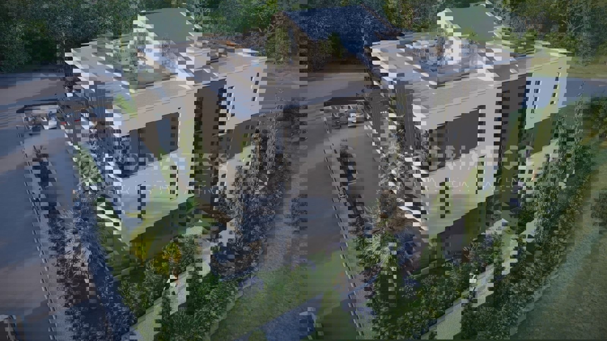 Rovigno, nuova costruzione, appartamento moderno con vista mare