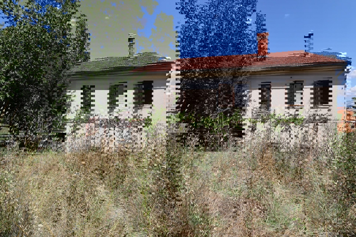 Zona di Pazin, casa indipendente da ristrutturare + vigneto