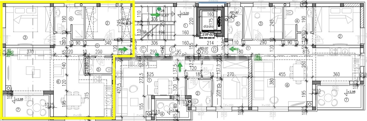 Parenzo, Tar - nuova costruzione - appartamento monolocale al 1° piano