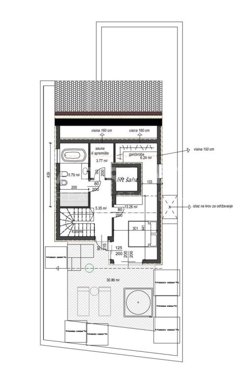 Rovigno, lussuoso appartamento di nuova costruzione al piano terra con giardino