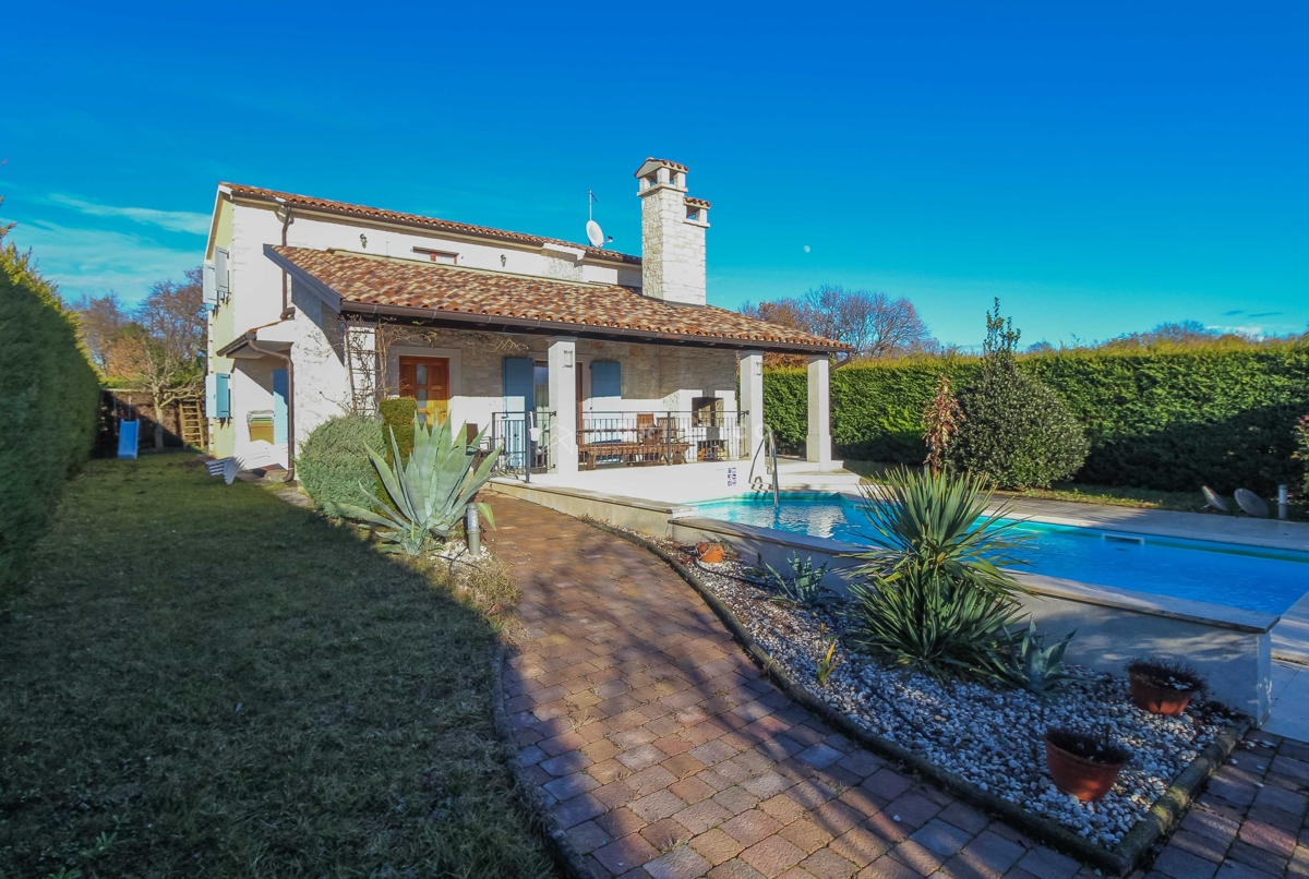 Istria, Tinjan, casa indipendente con piscina