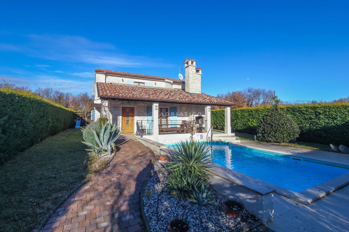 Istria, Tinjan, casa indipendente con piscina