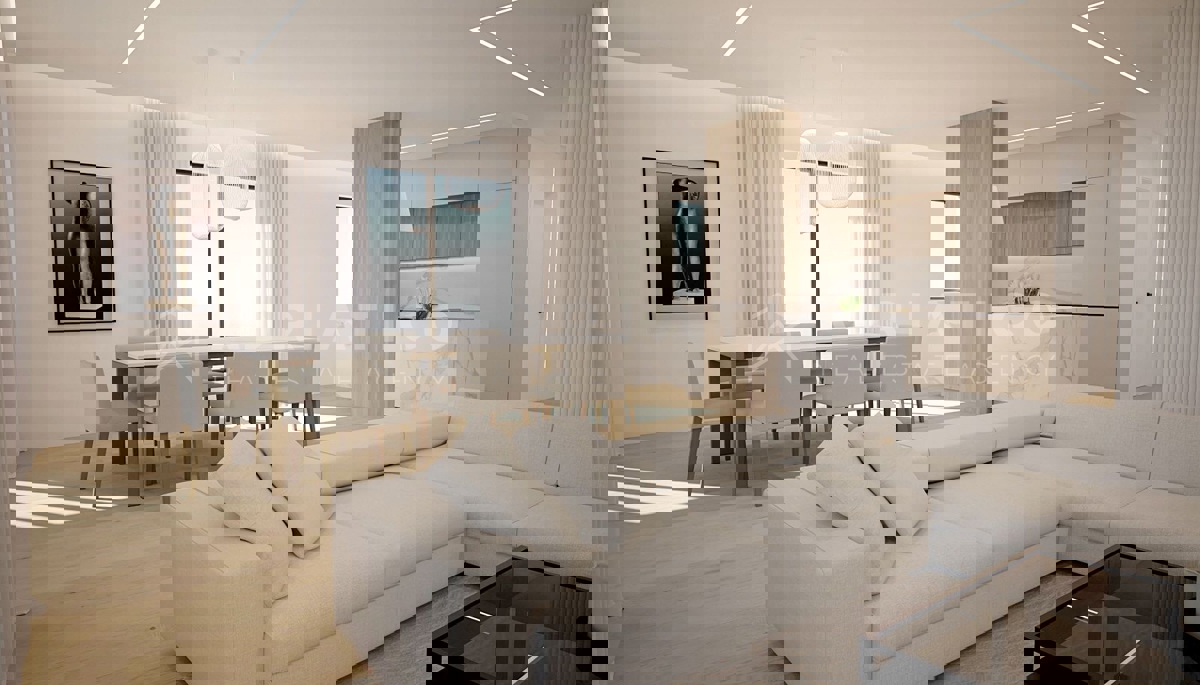 Rovigno, posizione privilegiata, fantastico attico con vista mare