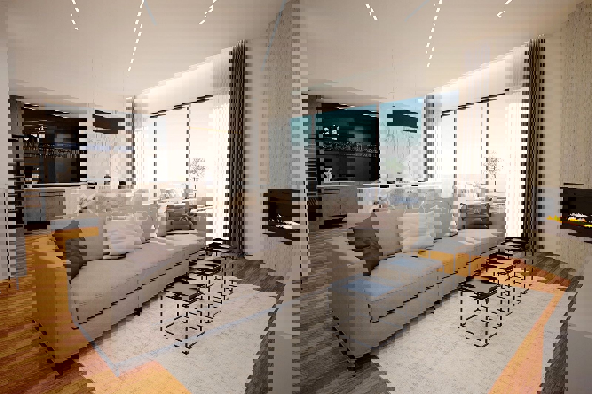 Rovigno, posizione privilegiata, fantastico attico con vista mare