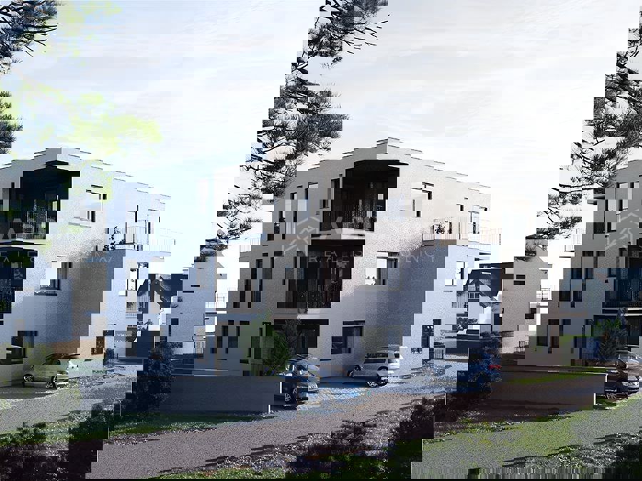 Kanfanar, attico-penthouse con vista mare, in costruzione