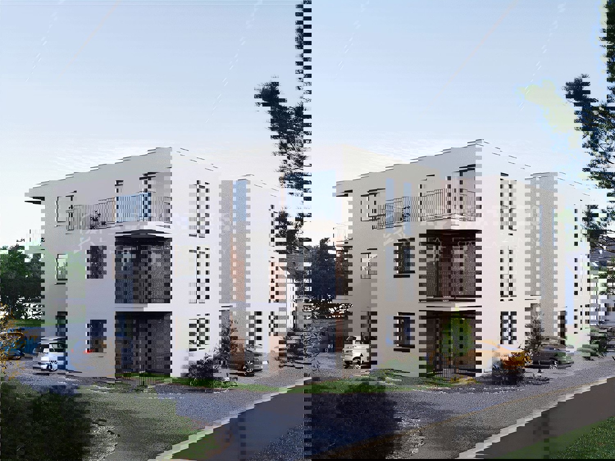 Kanfanar, attico-penthouse con vista mare, in costruzione