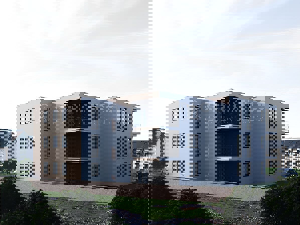 Kanfanar, attico-penthouse con vista mare, in costruzione