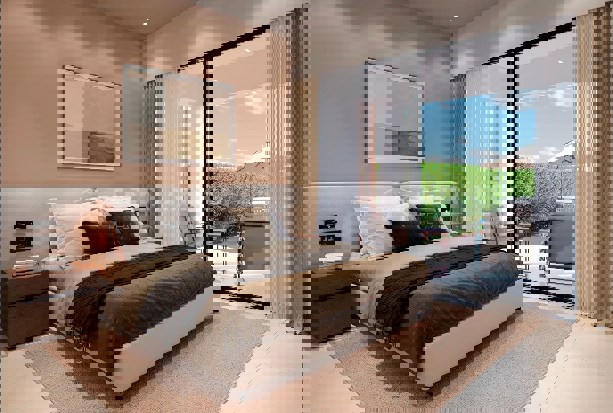 Rovigno, nuova costruzione – appartamento con giardino e piscina