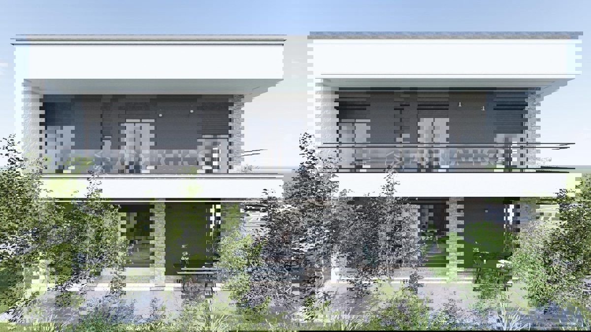 Kanfanar, villa con vista mare, in costruzione