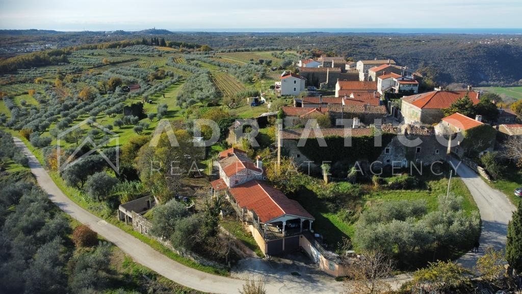 Momiano, dintorni, proprietà esclusiva con vista panoramica